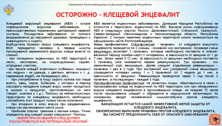 Осторожно, клещевой энцефалит!.